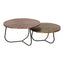 CROSS SECTION TABLES SET OF 2